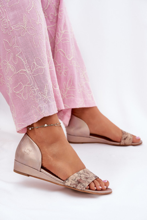 Sandálias femininas Tem que serciejka 01971-71 cor dourada Sandálias femininas Tem que serciejka 01971-71 cor dourada