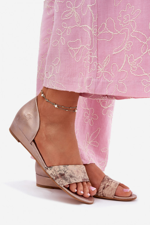 Sandálias femininas Tem que serciejka 01971-71 cor dourada Sandálias femininas Tem que serciejka 01971-71 cor dourada