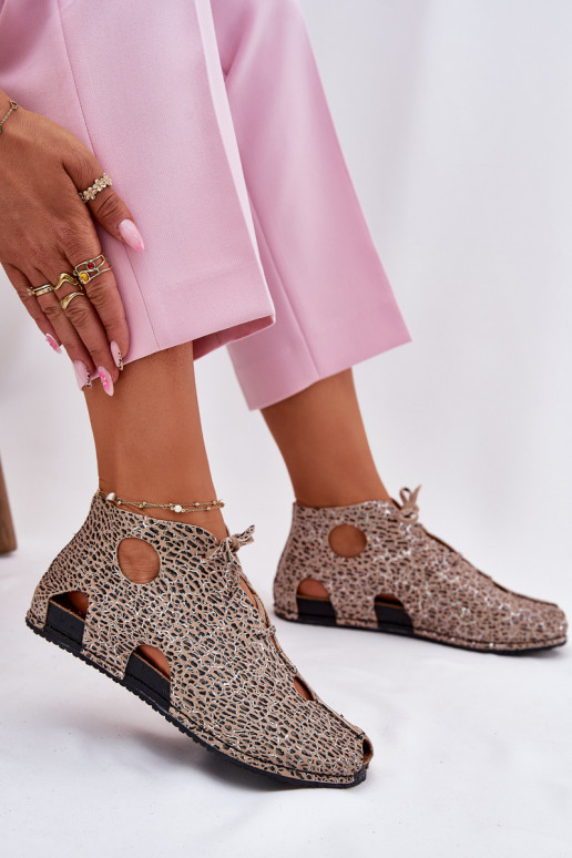 Estampado Pele Botas Tem que serciejka 03426-49 com padrões de pele de leopardo Estampado Pele Botas Tem que serciejka 03426-49 com padrões de pele de leopardo