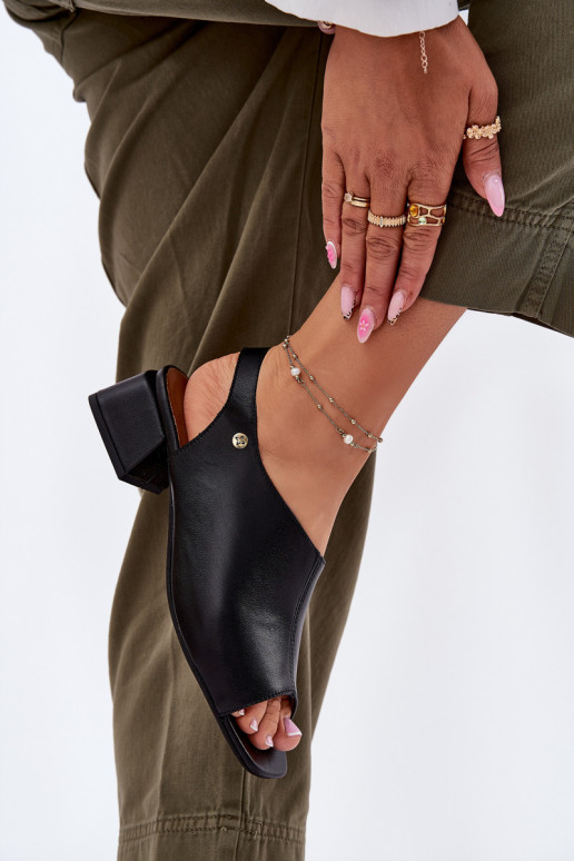 Sandálias femininas Feminino Klocke Tem que serciejka 06975-01 cor preta Sandálias femininas Feminino Klocke Tem que serciejka 06975-01 cor preta