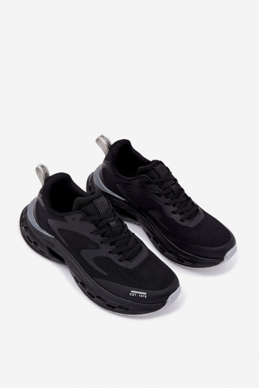 tênis Tem que sercho com uma plataforma Big Star RR174022 Hi-Poly System cor preta