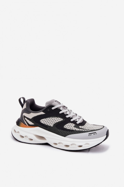 tênis Tem que sercho com uma plataforma Big Star RR174023 Hi-Poly System cor cinza tênis Tem que sercho com uma plataforma Big Star RR174023 Hi-Poly System cor cinza