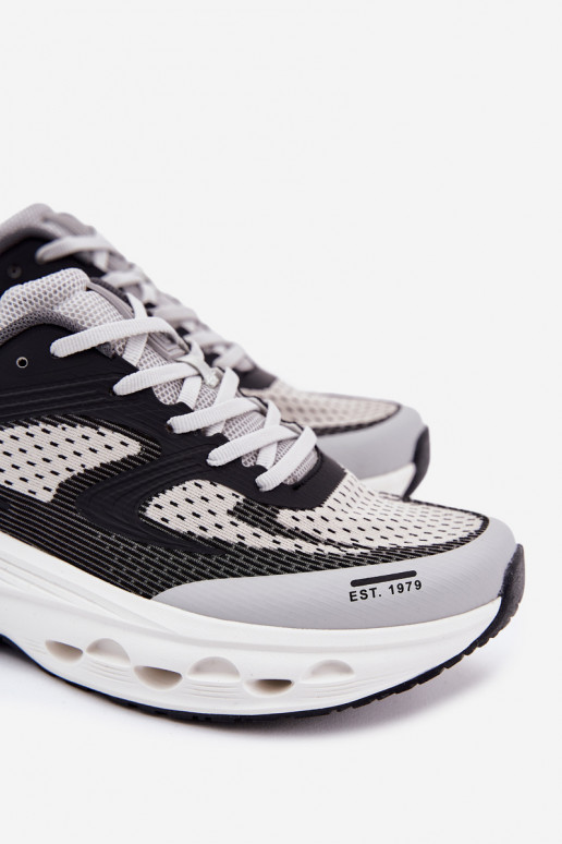 tênis Tem que sercho com uma plataforma Big Star RR174023 Hi-Poly System cor cinza tênis Tem que sercho com uma plataforma Big Star RR174023 Hi-Poly System cor cinza