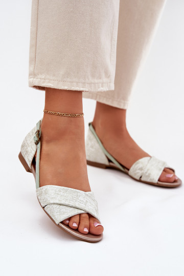 Sandálias femininas isósceles Tem que serciejka 04614-46 cor menta