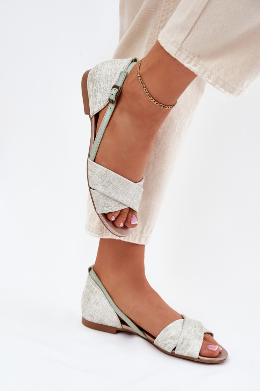 Sandálias femininas isósceles Tem que serciejka 04614-46 cor menta Sandálias femininas isósceles Tem que serciejka 04614-46 cor menta