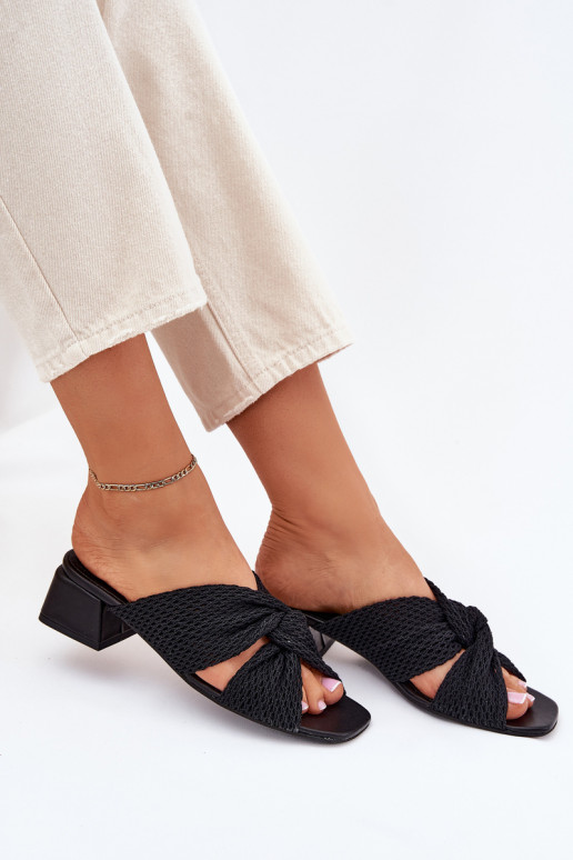 Chinelos femininos Klocke Tem que serciejka 06955-01 cor preta Chinelos femininos Klocke Tem que serciejka 06955-01 cor preta