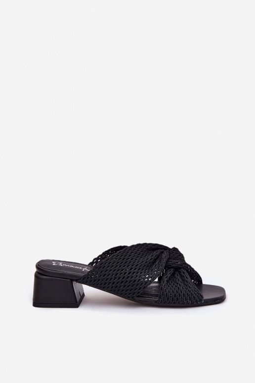 Chinelos femininos Klocke Tem que serciejka 06955-01 cor preta Chinelos femininos Klocke Tem que serciejka 06955-01 cor preta