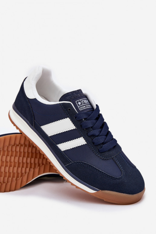 tênis À modalo de tênis Tem que sercho azul escuro Sivara tênis À modalo de tênis Tem que sercho azul escuro Sivara