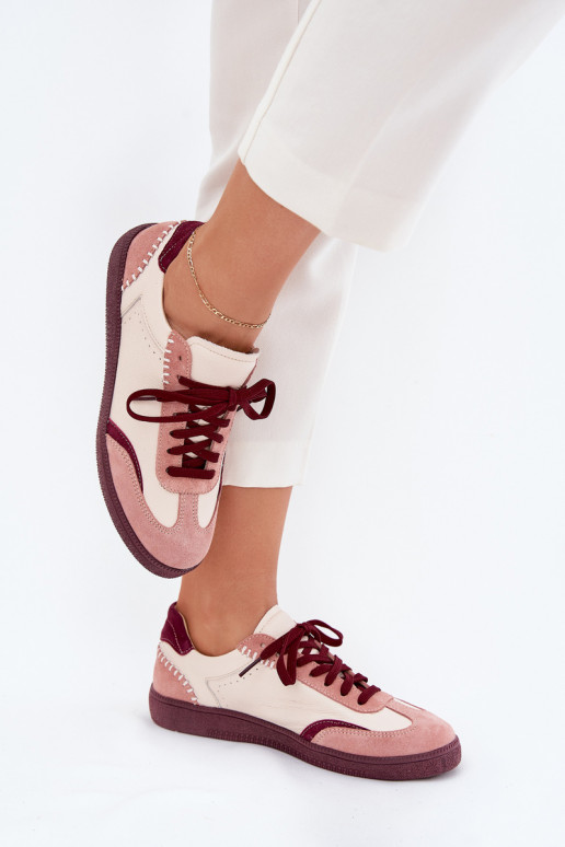 Pele À modalo de tênis Feminino Zazoo N1202 cor rosa