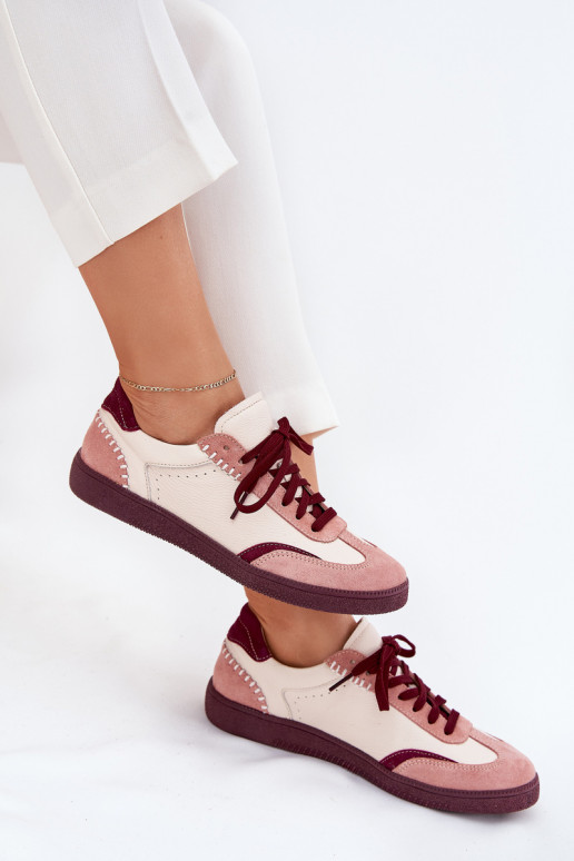 Pele À modalo de tênis Feminino Zazoo N1202 cor rosa