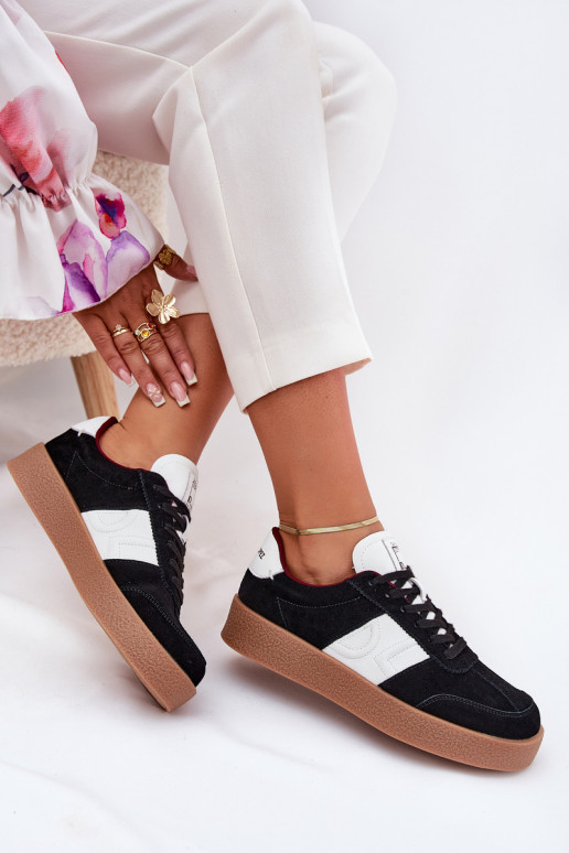 de camurça À modalo de tênis Feminino Daniel Lopez Just Dare SS2D4021 cor preta de camurça À modalo de tênis Feminino Daniel Lopez Just Dare SS2D4021 cor preta