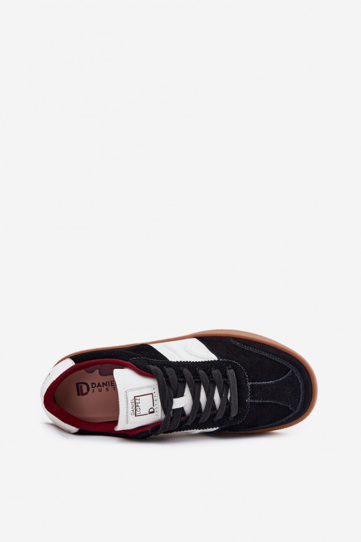 de camurça À modalo de tênis Feminino Daniel Lopez Just Dare SS2D4021 cor preta de camurça À modalo de tênis Feminino Daniel Lopez Just Dare SS2D4021 cor preta