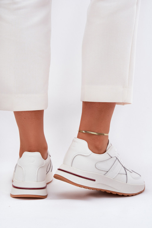 Pele Calçados esportivos femininos, tênis Daniel Lopez Just Dare SS2D4042 cor branca