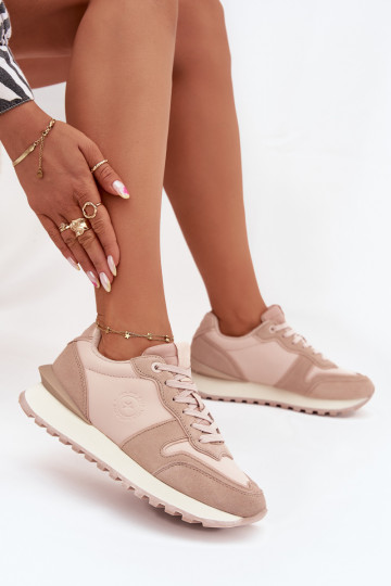 Pele À modalo de tênis Feminino Big Star OO274521 HI-POLY SYSTEM Nude