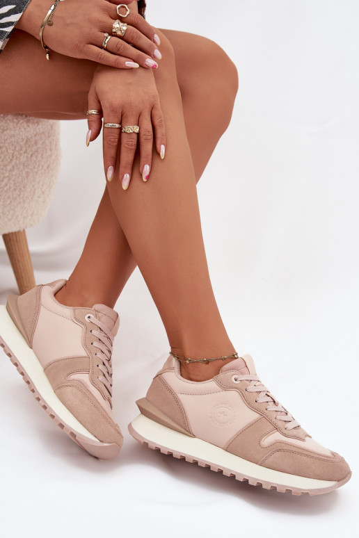 Pele À modalo de tênis Feminino Big Star OO274521 HI-POLY SYSTEM Nude