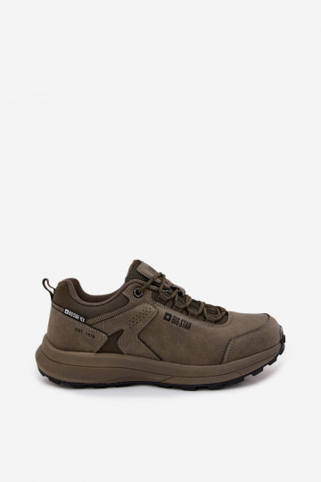 Sapatos esportivos masculinos Big Star OO174367 HI-POLY SYSTEM cor caqui 2