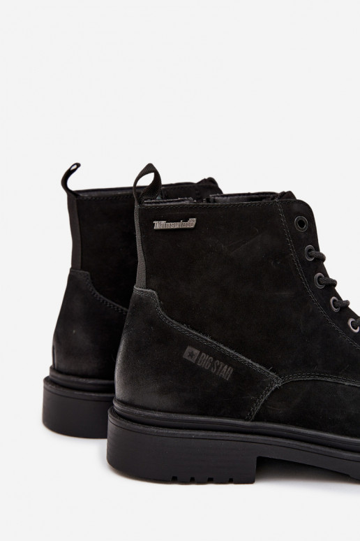 Pele aquecimento Botas Tem que sercho Casal o castelo Big Star OO174148 cor preta Pele aquecimento Botas Tem que sercho Casal o castelo Big Star OO174148 cor preta