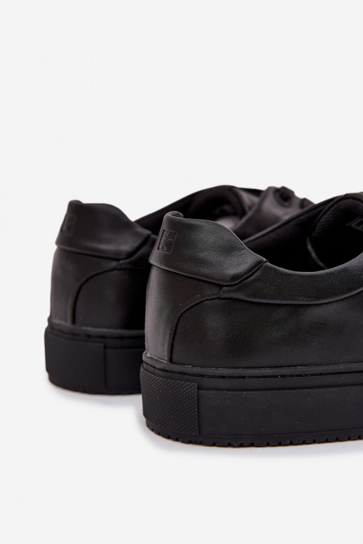 Pele sapatos casuais À modalo de tênis Tem que sercho Big Star SS174121 cor preta