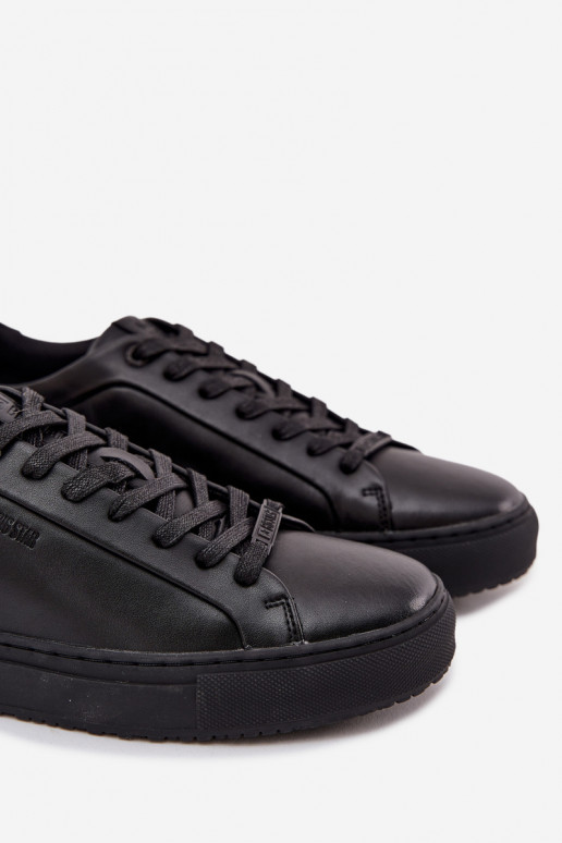 Pele sapatos casuais À modalo de tênis Tem que sercho Big Star SS174121 cor preta