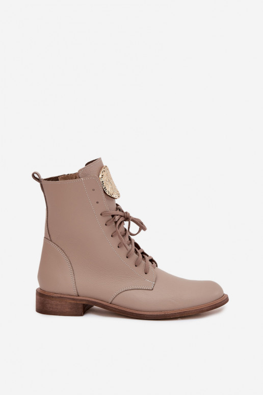 Pele Botas femininas com salto largo Ze cor douradam Detalem Zazoo 3084 bege Pele Botas femininas com salto largo Ze cor douradam Detalem Zazoo 3084 bege