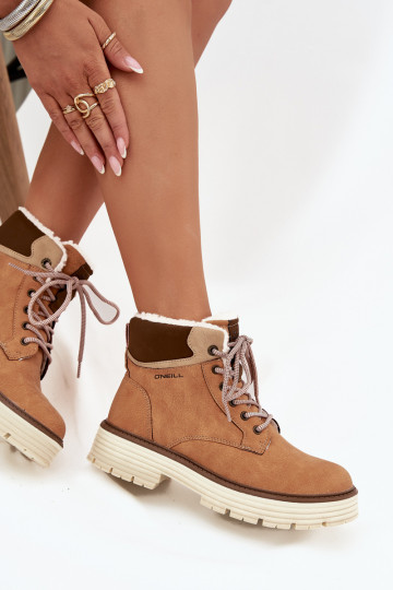 aquecimento sapato Feminino O'NEILL BENICIA EMOMEN HIGH cor marrom