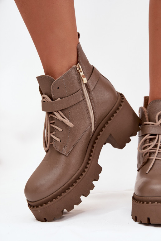 Pele Botas femininas Klocke com salto decorado aquecimento Zazoo 60557 bege Pele Botas femininas Klocke com salto decorado aquecimento Zazoo 60557 bege