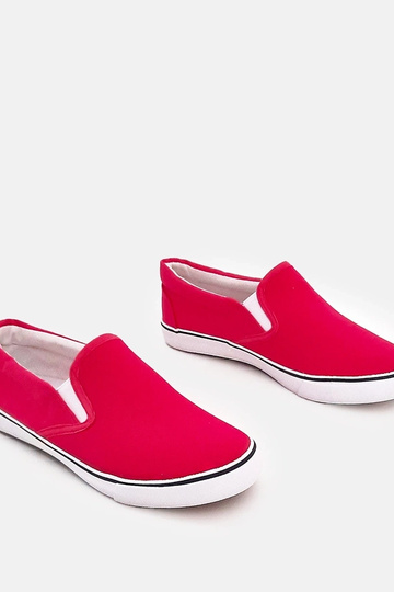 Tênis infantis slip-on na cor fúcsia Lagunes 2