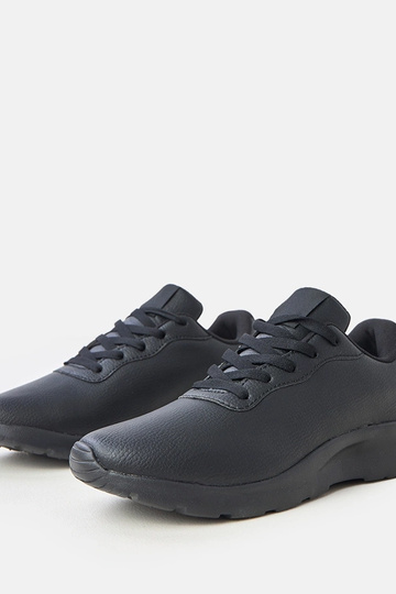 Tênis masculinos pretos com... 2