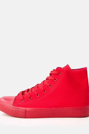 Botas masculinas vermelhas...