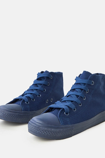 Botas masculinas azul-marinho de cano alto Caio 2