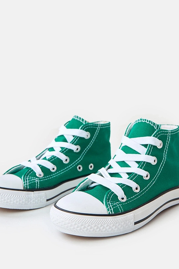 Botas infantis verdes de cano alto Frenis