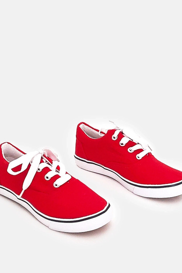 Tênis infantis vermelhos... 2
