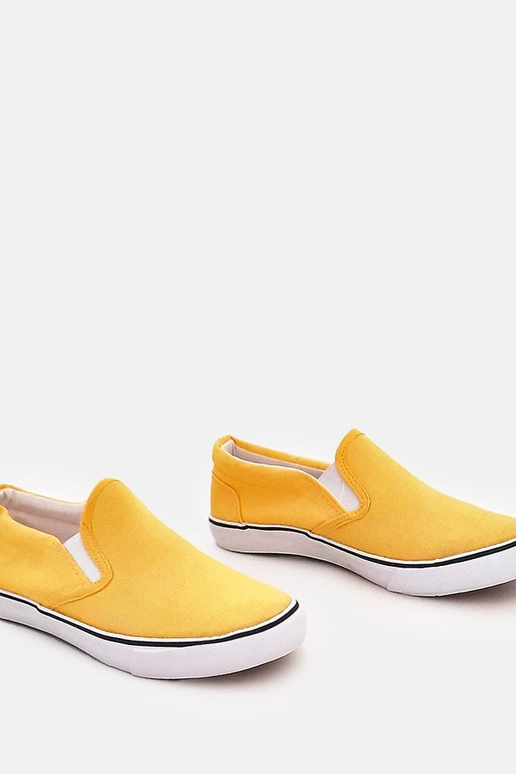 Tênis infantis amarelos slip-on Lagunes