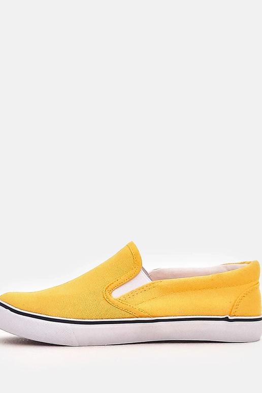 Tênis infantis amarelos slip-on Lagunes