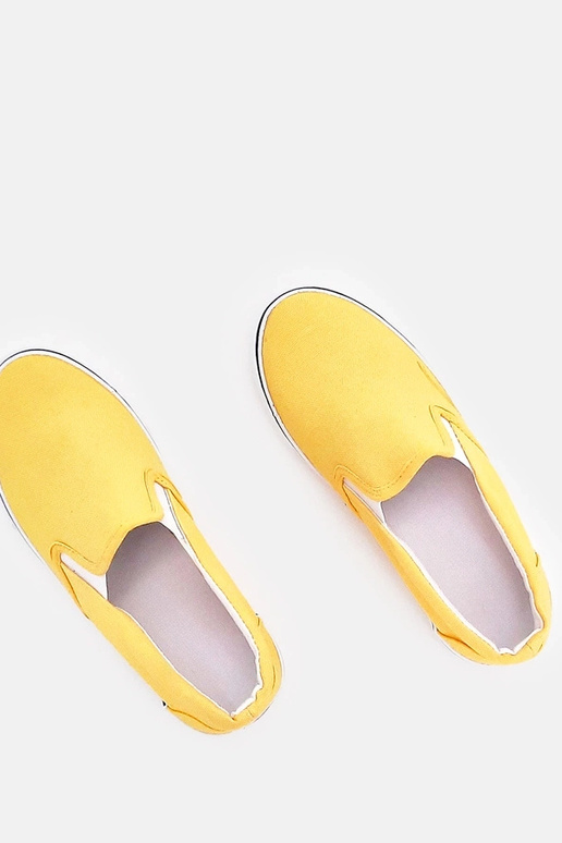 Tênis infantis amarelos slip-on Lagunes