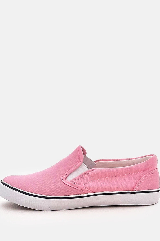 Tênis infantis rosas slip-on Lagunes