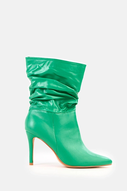 Botas de borracha envernizadas na cor...