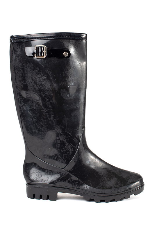 cor preta lacado botas de borracha cor preta lacado botas de borracha