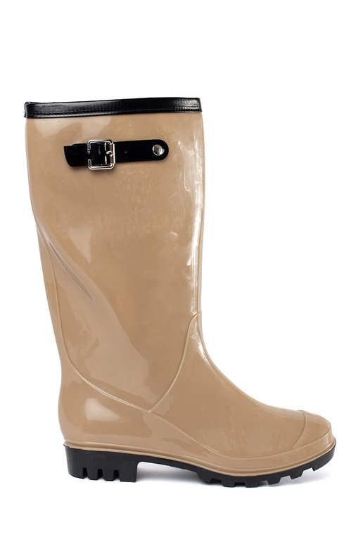 bege lacado botas de borracha bege lacado botas de borracha