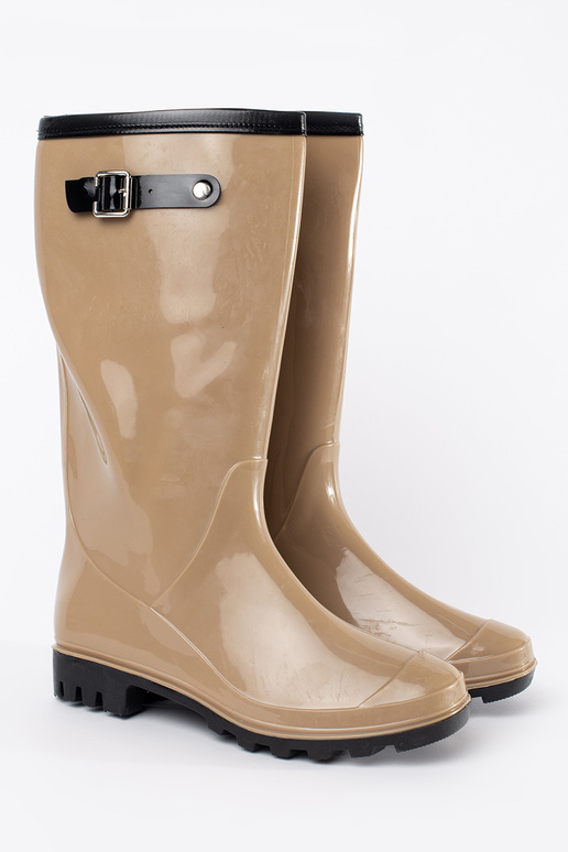 bege lacado botas de borracha bege lacado botas de borracha