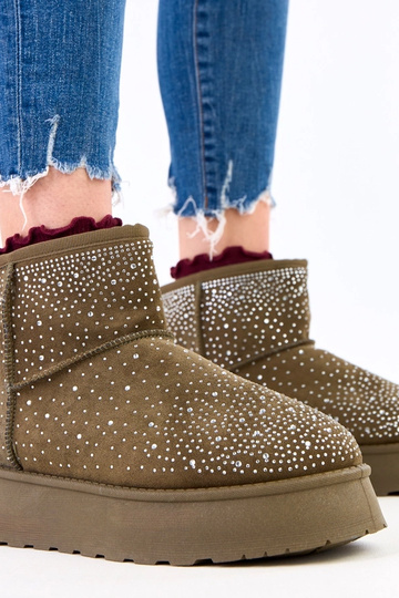 Botas de neve verdes com... 2