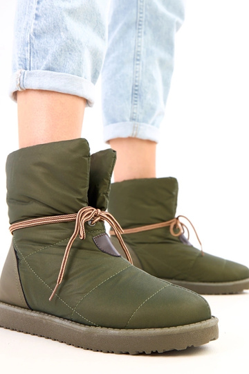 Botas femininas verdes para...