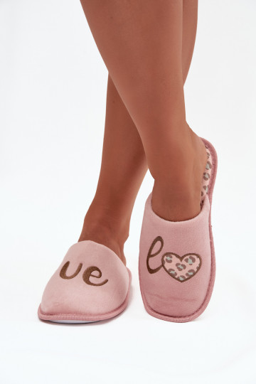 Chinelos Feminino LOVE Vinceza 19960 cor rosa