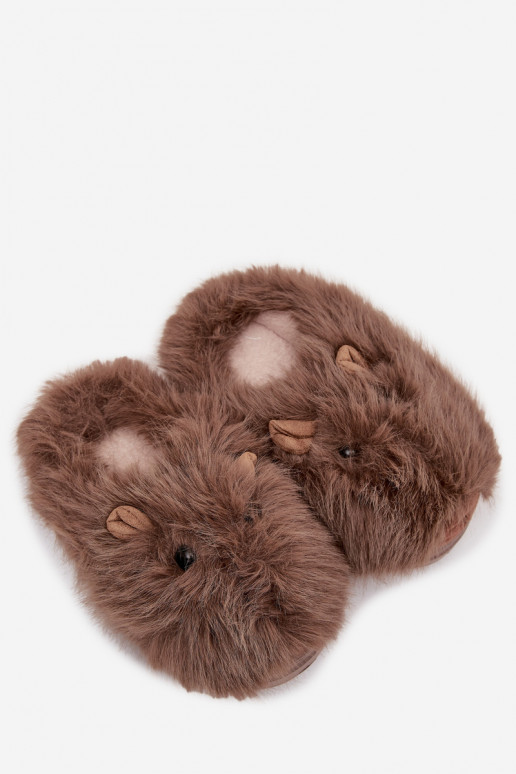 com um casaco de pele Kapice Feminino Kapibary cor marrom Pravelle com um casaco de pele Kapice Feminino Kapibary cor marrom Pravelle