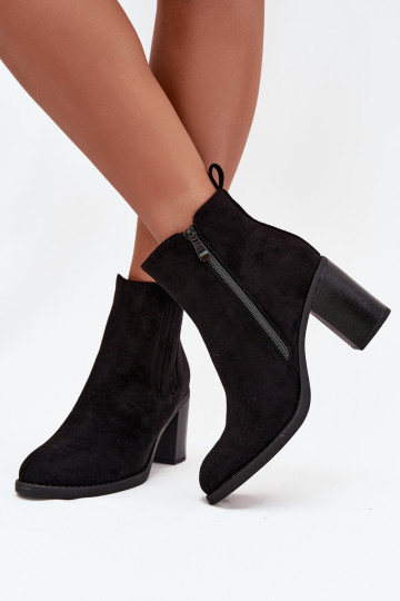 aquecimento Botas femininas Habilitado SłupkoParaym Obcasie cor preta Brevina 2