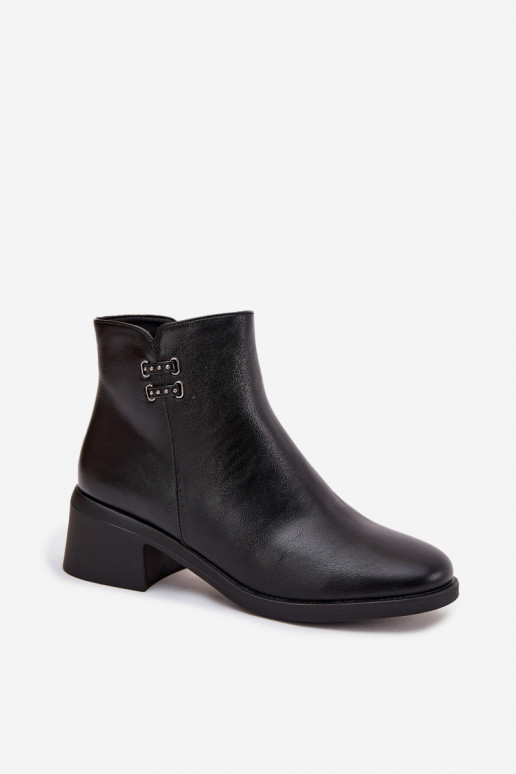 aquecimento Botas femininas Klocke cor preta Delmira