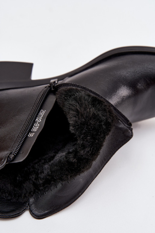 aquecimento Botas femininas Klocke cor preta Delmira