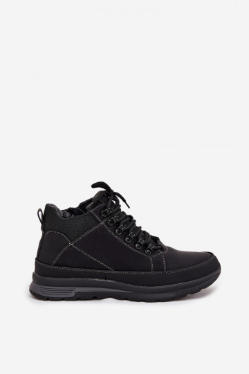 botas de caminhada sapato Tem que sercho aquecimento cor preta EMivelle 2