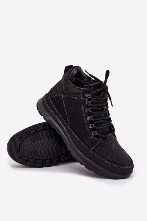 botas de caminhada sapato Tem que sercho aquecimento cor preta EMivelle