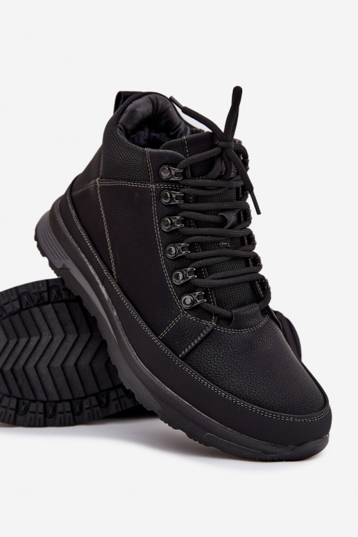 botas de caminhada sapato Tem que sercho aquecimento cor preta EMivelle